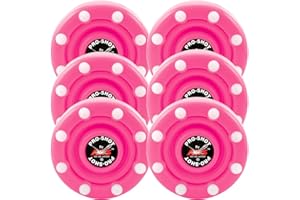 IDS INTERNATIONAL DESIGN SUPPLIES 6 Pack of IDS Roller Hockey Puck Pro Shot (Pink)