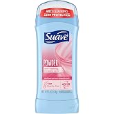 Suave 24 Hour Protection Powder Invisible Solid Anti-Perspirant Deodorant Stick, 2.6 Ounce