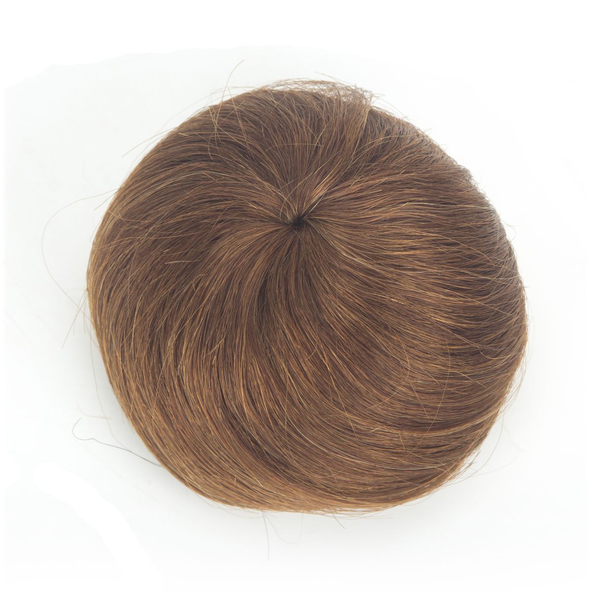 Amazon Com Women Real Virgin Human Hair Buns Clip In Hair