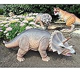 Design Toscano JQ6177 Scaled Jurassic Triceratops Dinosaur Statue,Full Color,drill-355