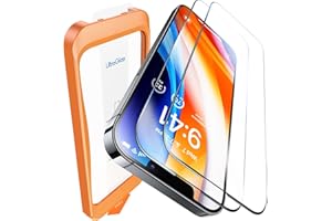 UltraGlass UNBREAK TOP 9H+ Glass for iPhone 12 Pro Max Screen Protector [Military Grade Shatterproof & Longest Durable] Full Screen iPhone 12 Pro Max Glass, 2024 Upgrade, 2 Packs