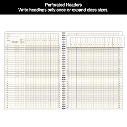 Whaley Gradebook (9 x 12 inches) 2-Line Grade And