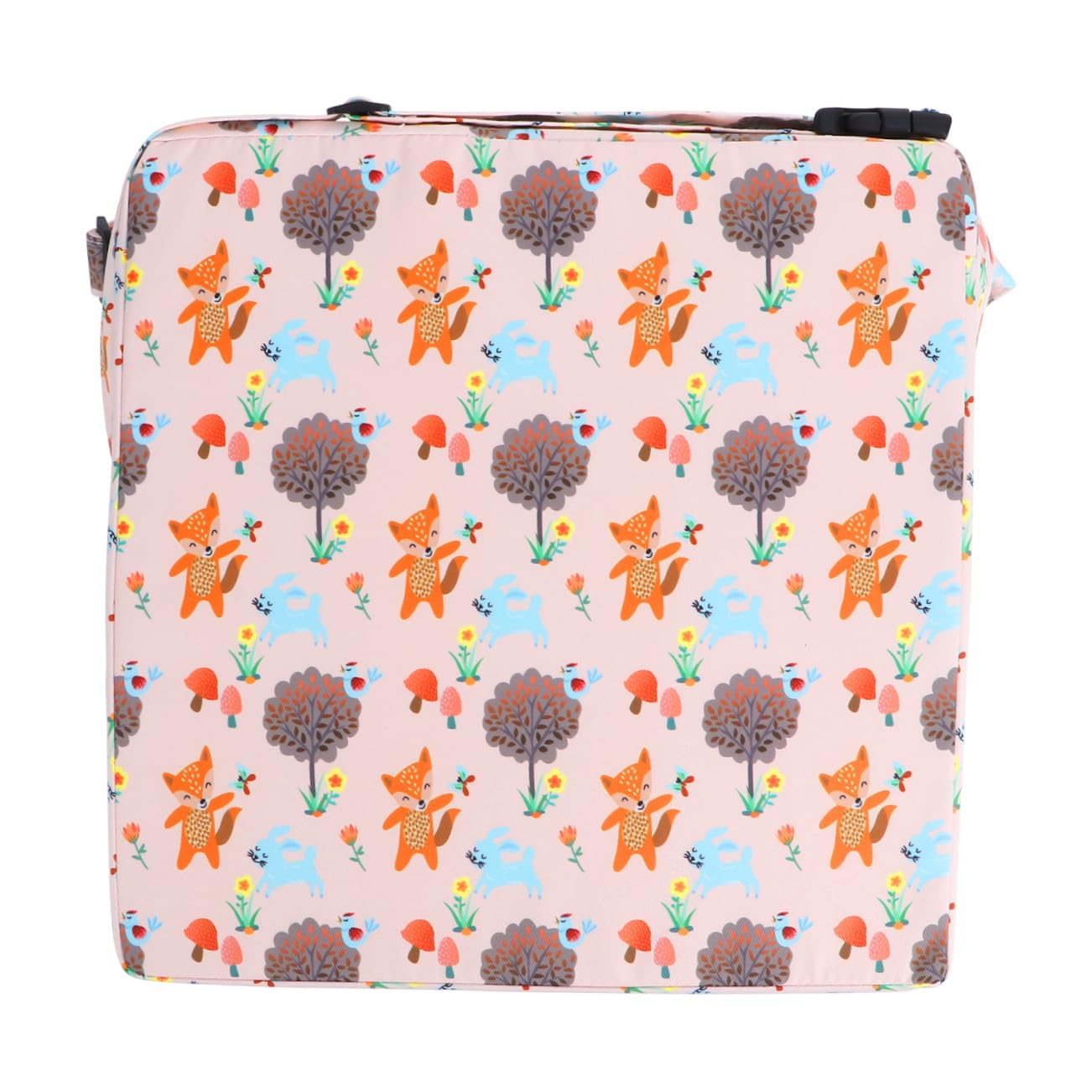 TOYANDONA Toddler Comfy Chair Chair Increasing Cushion Baby Toddler Kids Infant Portable Detachable Washable Highchair Booster Cushion with Strap Assorted Color Portable Highchair