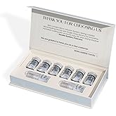 Mon Lumiere Micro-Infusion System - 0.25mm Gold Derma Spring-Loaded Stamp with PDRN & Peptides - At-Home Facial Kit for Collagen Boost & Fine Lines - Includes 6 Single-Dose Serums - Starter Kit