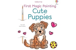FIRST MAGIC PAINTING CUTE PUPPIES