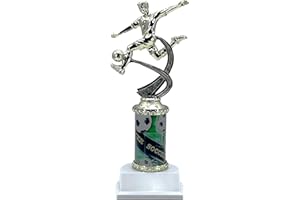 Express Medals Various ATR3 Full Color Round Column Sport Award Trophies Single and Pack of 12 Custom Engraved Options
