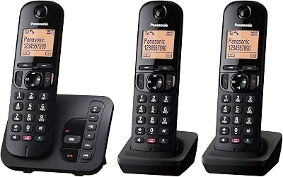 Panasonic KX-TGC263E Digital Cordless Phone 18 min Answering Machine