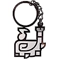 4th Wall Design GuildMark Keychain - Monster Hunter Keychain (Includes 1.5 inch Weapon Icon Keychains)