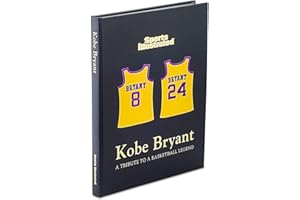 Graphic Image Kobe Bryant: A Tribute to A Basketball Legend - Photographes and Written Coverage, Handbound in Black Bonded Leather Hardcover - Made in The USA (8.5 x 11-232 Pages)