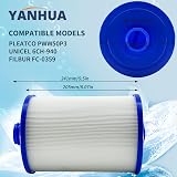 YANHUA Spa Filter PWW50 Replacement for Unicel 6CH-940 Filbur FC-0359 45 sq ft view 2