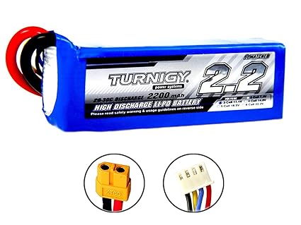 Turnigy 2200mAh 11,1V 3S 20C-30C Lipo Akku Pack z.B. T-Rex 450 Blade 3D KDS HK uvm. von Modellbau Eibl