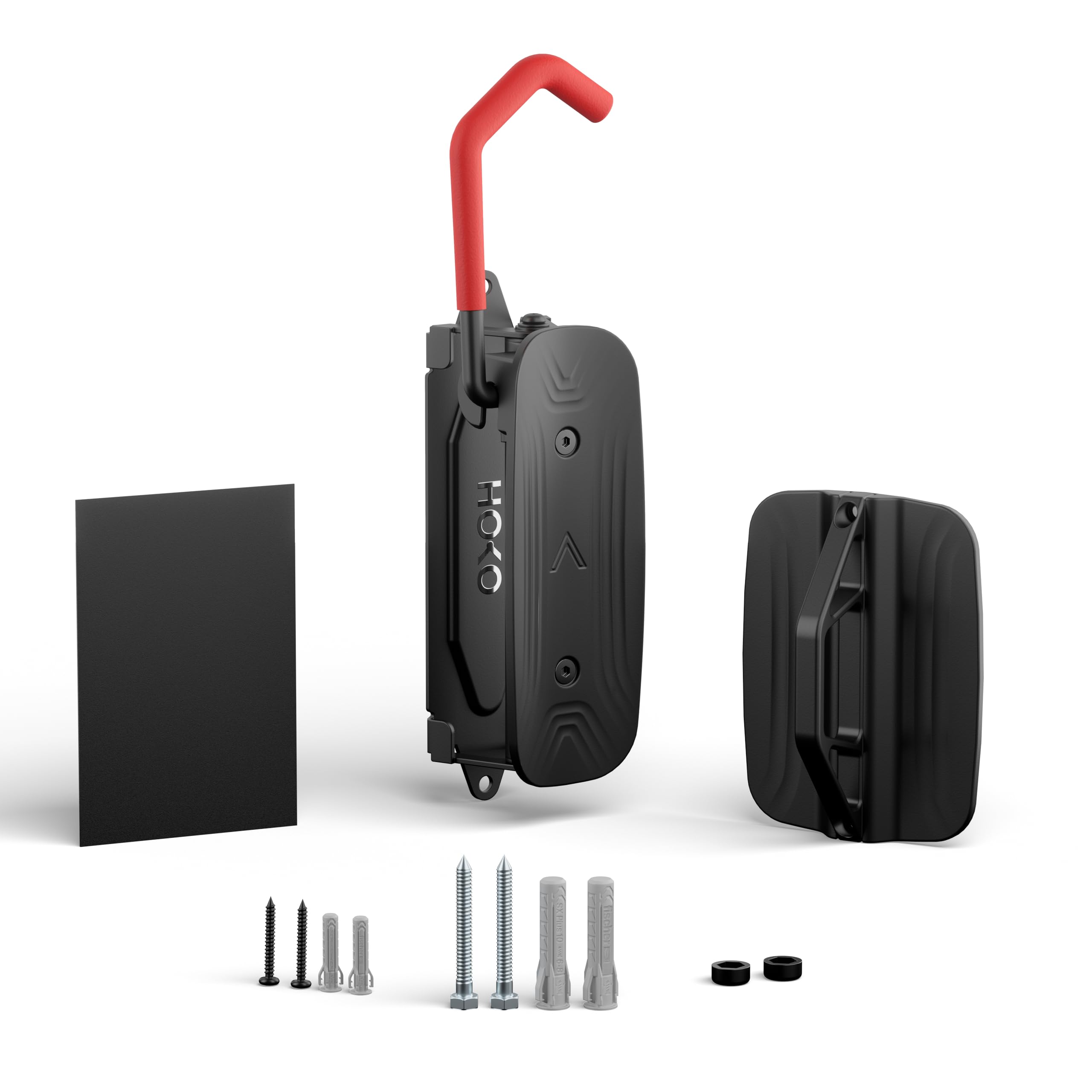 HOKO - VELO 30 Bicycle Mount Wall Mounted with Rear Wheel Mount - Side Swivel, Space-Saving & Stable, Perfect as a Gift - Maximum Load 30 kg for Mountain Bike, Road Bike & City Bike