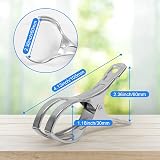 Coideal Beach Towel Clips 10 Pack Large Stainless Steel Clips Heavy Duty view 7