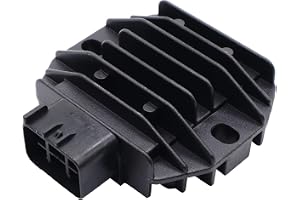 HiSport Voltage Regulator Rectifier Replaces 5GT-81960-00-00 | Compatible with Yamaha Grizzly 125 Bruin 250 350 Big Bear 250, Replaces 5BN-81960-00-00 31600-HM8-003