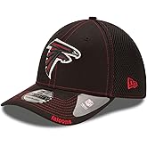New Era Unisex-Adult NFL 39THIRTY Team Color Neo Primary Logo Stretch Fit Flex Football Cap Hat