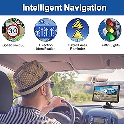 GPS Car Navigator, 9 Inch Display, Voice