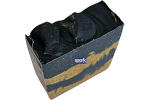 Blackhead soap, soap for oily or combination or acne skin, turmeric and activated charcoal, detoxifying and purifying soap, r