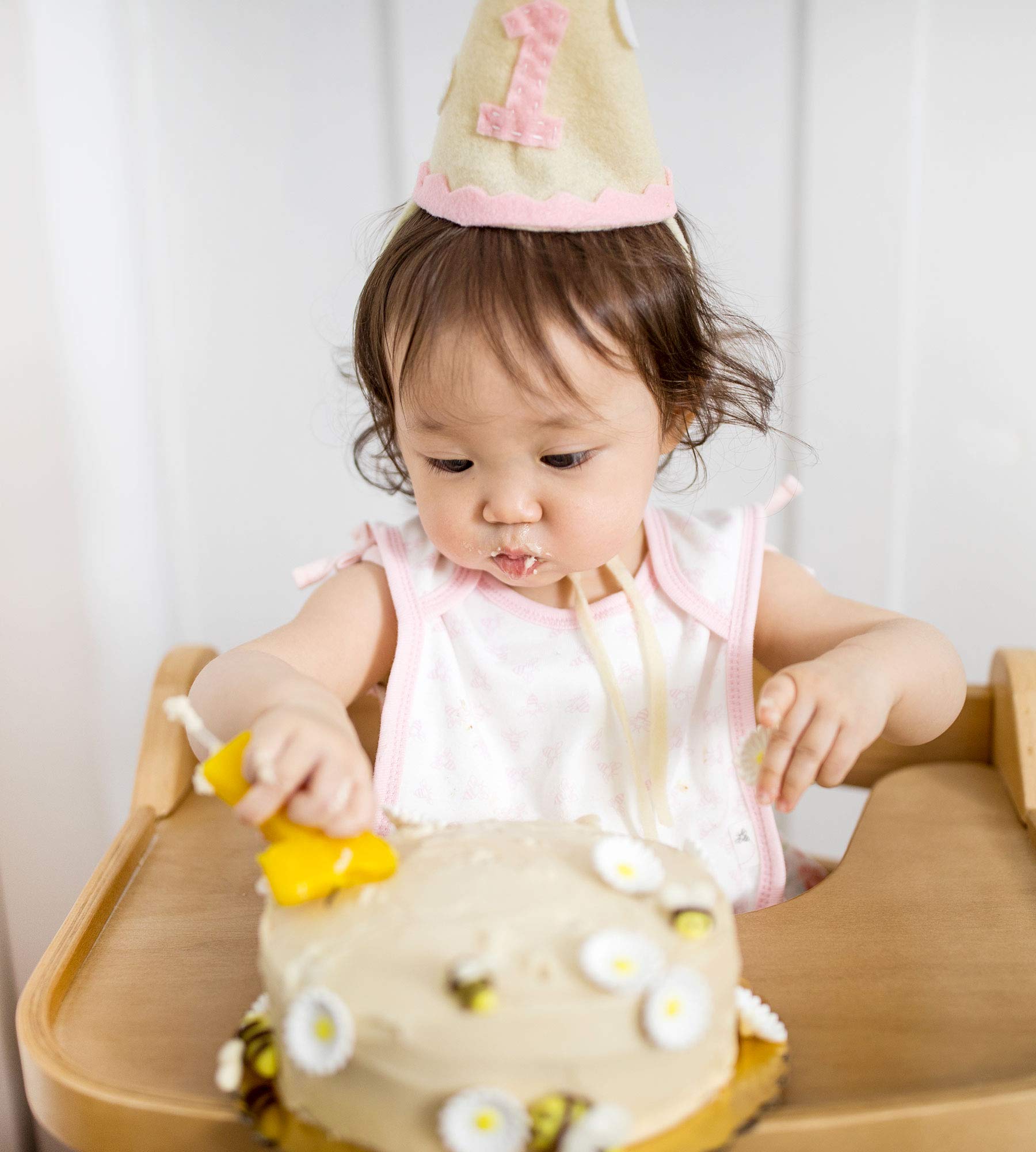 Burt's Bees Baby Set of 4 Bee Essentials Lap Shoulder Bibs, 100