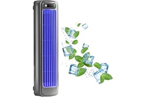 ZEDAMSO Briza Ac,Briza Air Cooler,Brizaac Portable Air Conditioner,Qinux Briza Ac, Enjoy A Quick, Natural, And Healthy Cool Down, Portable Air Conditioner Cooling Fan Quiet 3 Speeds (Blue)