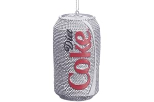 KURT S. ADLER Kurt Adler Coca-Cola Diet Coke Can Christmas Ornament