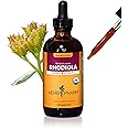Herb Pharm Certified Organic Rhodiola Root Extract for Energy, Endurance and Stamina, Alcohol-Free Glycerite, 4 Ounce
