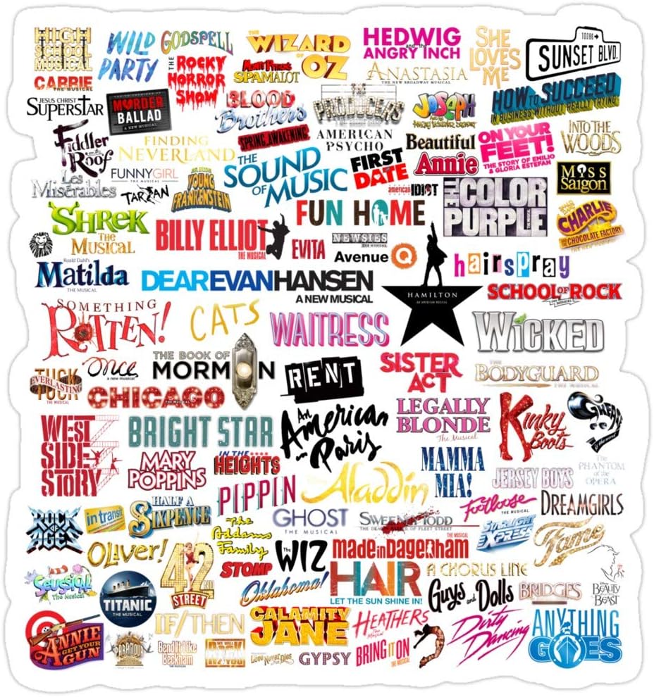 Vijk kor Musicals Stickers (3 Pcs/Pack)