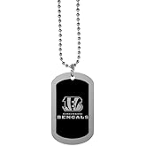 Siskiyou Sports NFL unisex-adult Chrome Tag Necklace