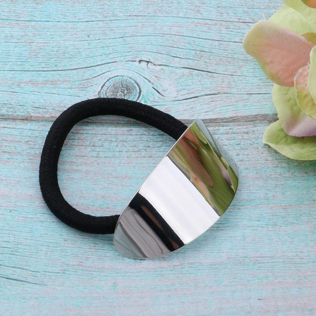 Amazon Com Mopolis Punk Metal Circle Hair Cuff Ponytail Holder