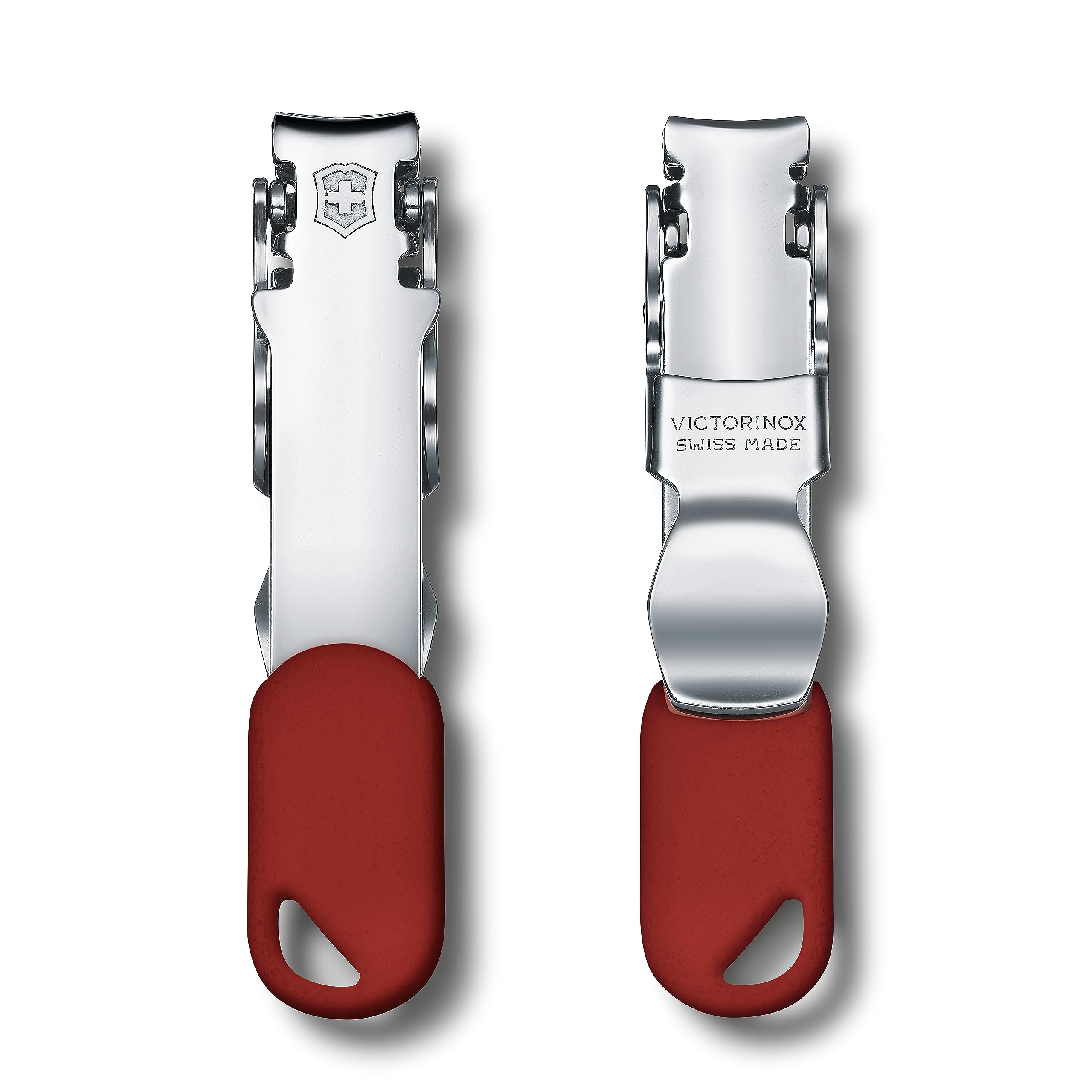 VICTORINOX Nail Clipper, Nail Clipper, Sharpening Sharp, Made in Switzerland, Stainless Steel, Compact