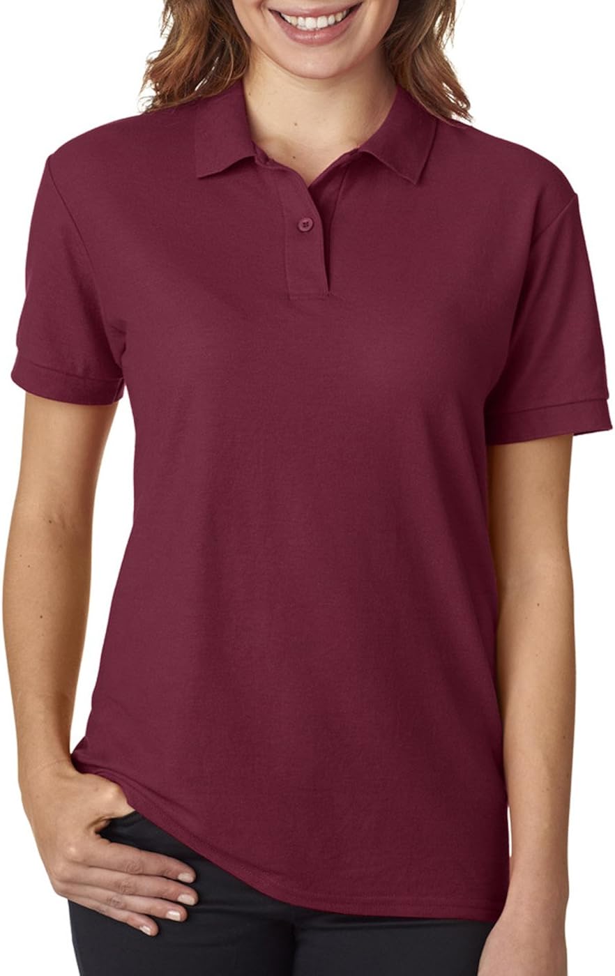 72800L Gildan DryBlend Women's Double Piqué Polo at  Women’s Clothing store