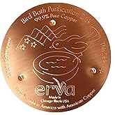 Erva Copper Bird Bath Purification Disk - Made in USA (2-Pack)