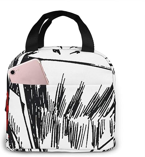 Amazon 呪術廻戦 ランチバッグ ランチトート 断熱バッグ 袋 ミニトート コンビニ用 保温弁当箱 保冷 防水 弁当袋 ピクニック 大人用 保温 お弁当袋 アウトドア 子供用 男女兼用 女性用 男性用 旅行 大容量 ランチバッグ ランチ巾着 ランチベルト オンライン通販