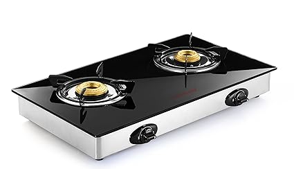 Butterfly LPG Stove, 2 Burners, Black (L3540A00000)