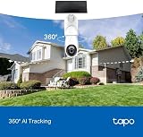Tapo C660 KIT 4K 8MP Solar Security Camera Pan Tilt AI Tracking view 8
