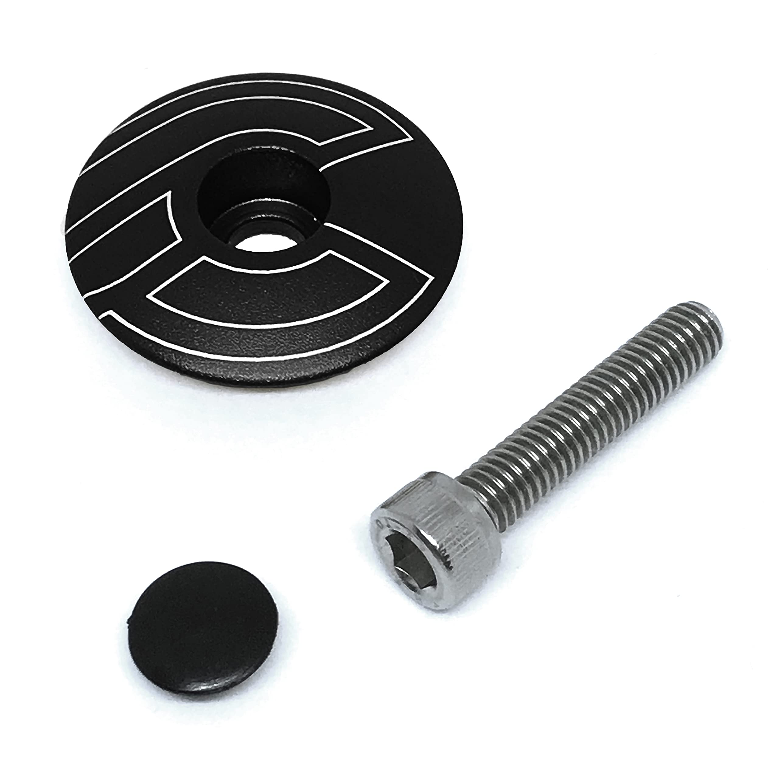 Cinelli Stemma Top Cap & Star Nut, One Size, Black