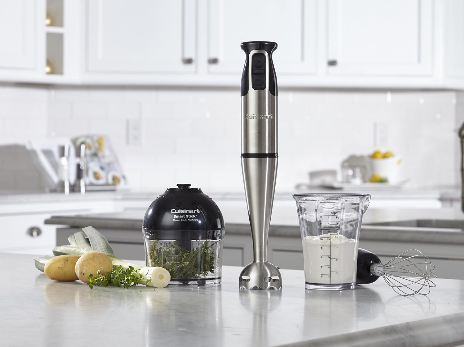 Cuisinart CSB79 Smart Stick 2 Speed Hand Blender, Brushed Stainless