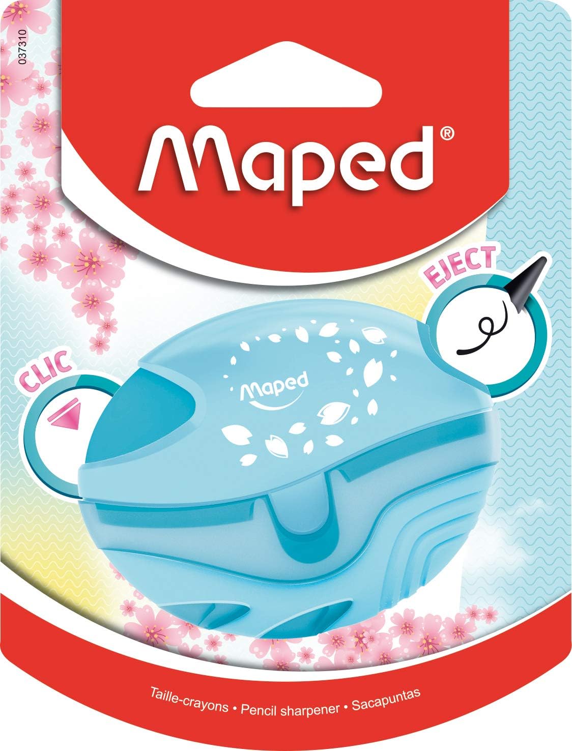 Maped Galactic One Hole Pencil Sharpener (Assorted Colours)
