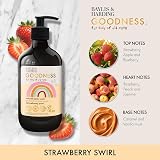 Baylis & Harding Goodness Kids Strawberry Swirl Body Wash 500 ml Pack of 3 view 3