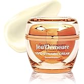 JEU'DEMEURE DermiShuttle Vivid Dynamic Cream with Peptides Moisturizer, Exosome 200,000ppm for Glowing, Deep Hydrating, Anti-Aging and Rich Texture, Suitable Korean skincare Anti-Aging 1.69 fl oz