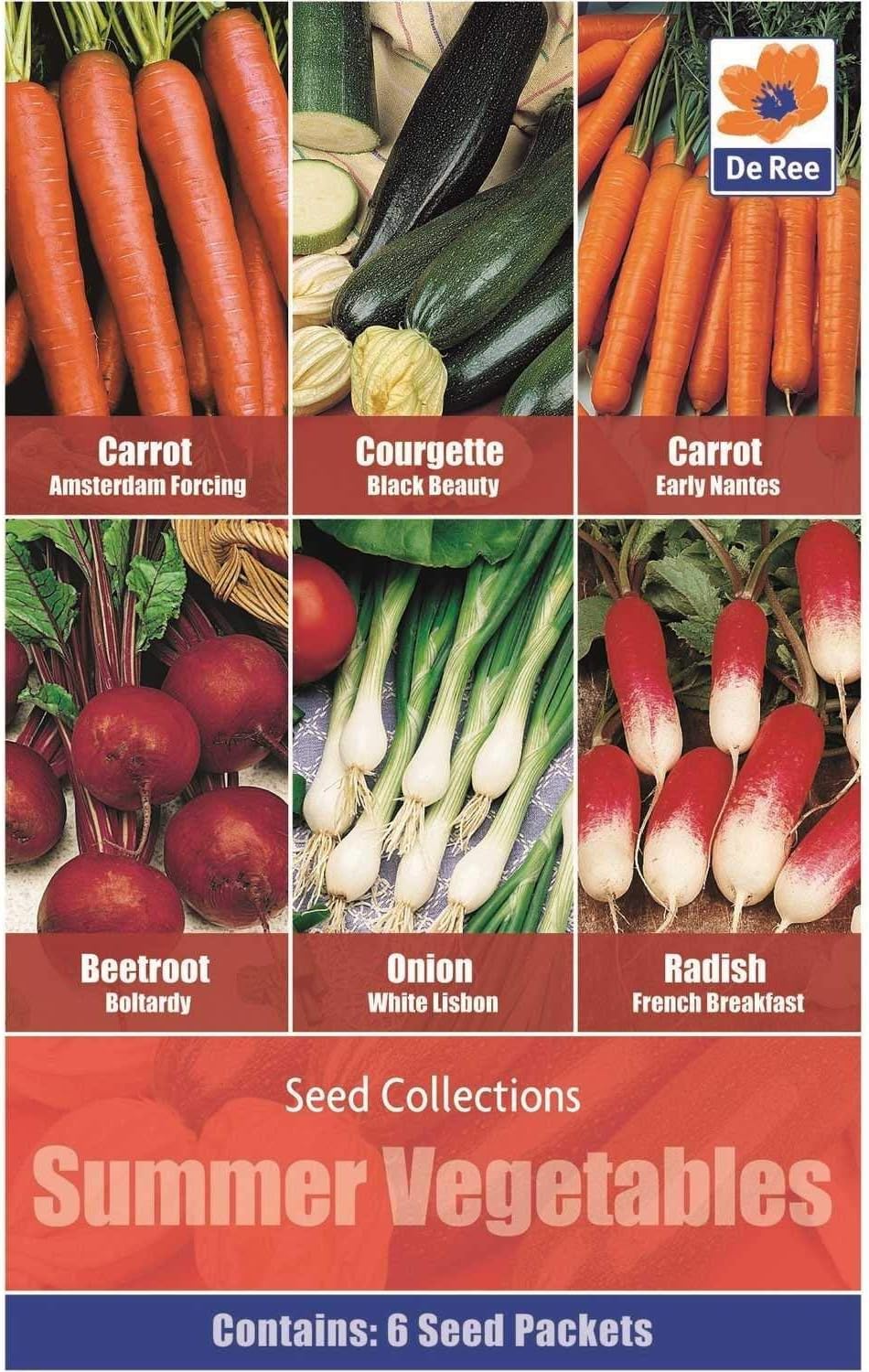 3 x Vegetables Seed Collections