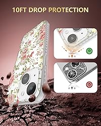 SCORPIFY for iPhone 15 Case with Country Rose