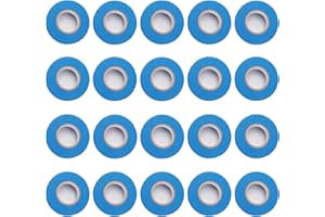 HESIMING 20 Rolls of Special Tape for Plant Tying Machine, Each Roll of 148ft / 45m Garden Tape Tool Accessories Used for Tying Branches of Vines Such as Grapes Tomatoes Cucumbers Etc(Blue)