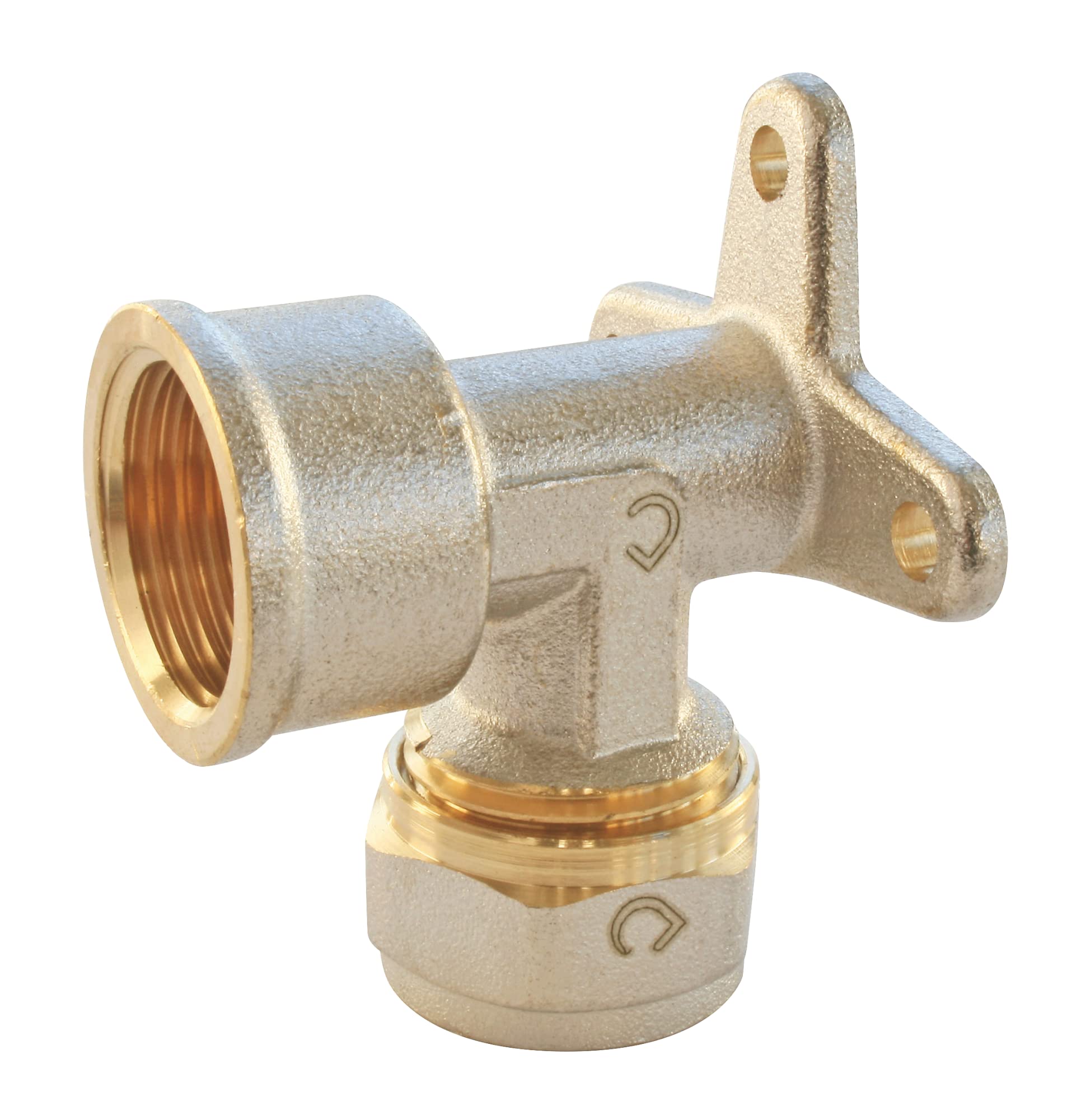 Somatherm 4747-20-15S Wall Light Female with Compression Diameter 20-15/21, Grey