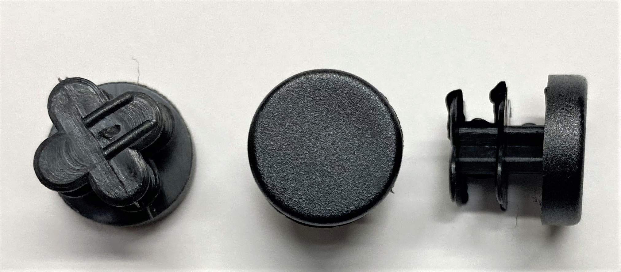 dexierp Protection Force 5/8" 16mm (Pack of 10) Round OD Tubing Plastic Insert Plug, Tubing Post End Cap, Chair Glide