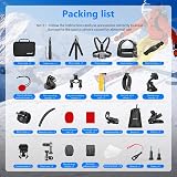 NEEWER 50-in-1 Action Camera Accessory Kit GoPro Hero 12 11 10 9 DJI OSMO view 3