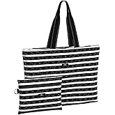 SCOUT Plus 1 Foldable Travel Bag, 2 Bags in 1, Tote Folds into Zipper Pouch