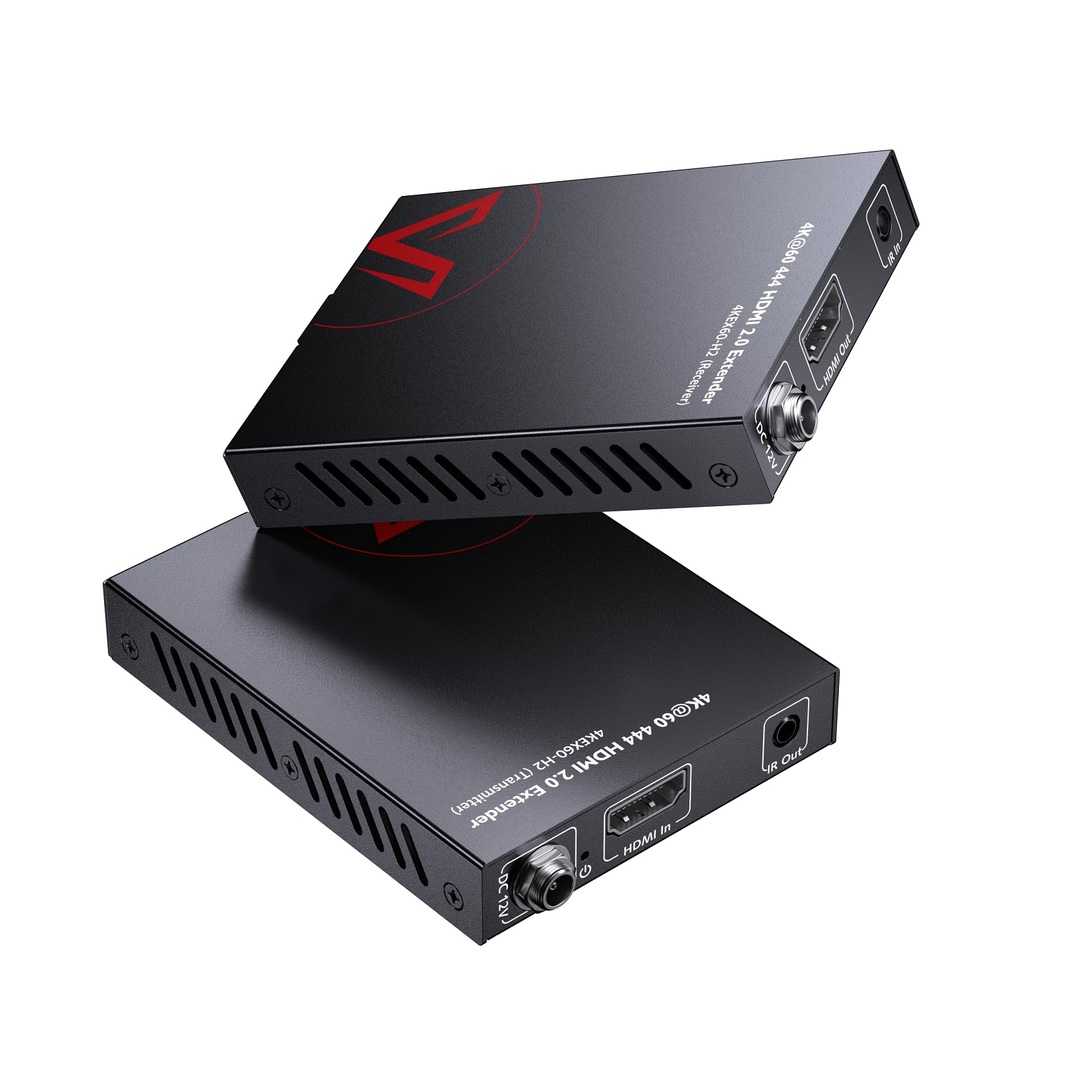 AV Access Professional UHD 4K60Hz (UPT) HDMI Extender Up to 164ft/50M, 4K@60/30Hz 1080P@60Hz HDR10 and 3D over Cat6/6a/7, EDID Management + CEC, HDCP 2.2, 2-Way PoE + IR + RS232