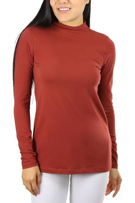 UltraSofts Mock Turtleneck Long Sleeve 