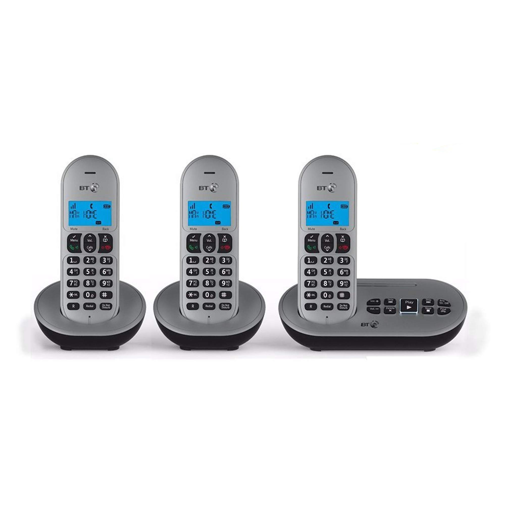 Analogue & DECT Phones BT 3580 Trio Digital Cordless Telephone with