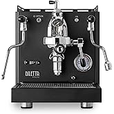 Diletta Alto Espresso Machine with Flow Control | Dual Boiler | PID | Shot Timer | Adjustable OPV | (Black)